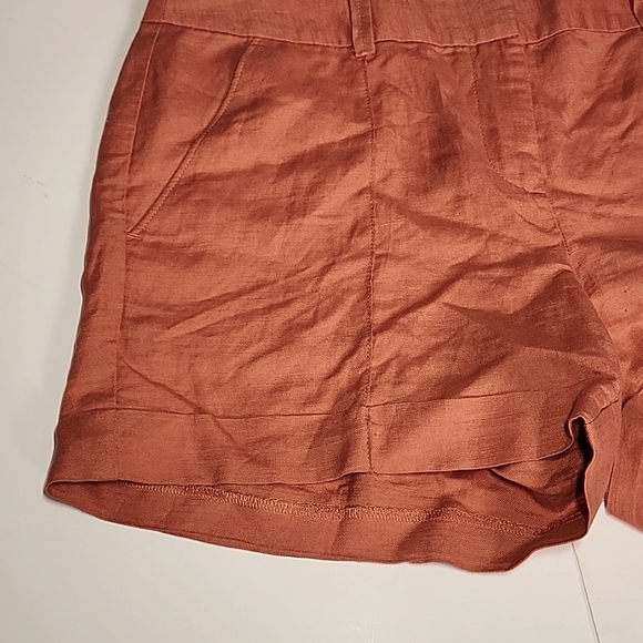 LOFT ORANGE SHORT/ SIZE 4 - Picture 10 of 13